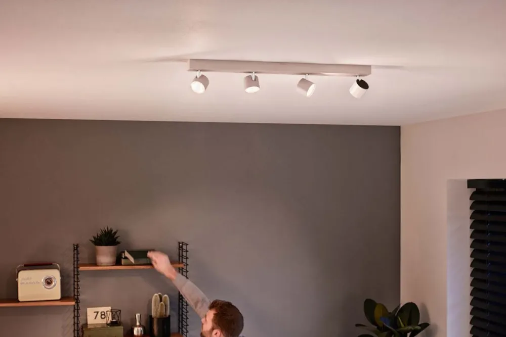 Clearance Philips Star 4 spotlight vit