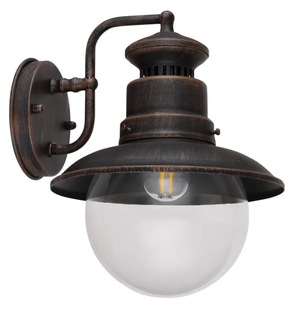 Best Globo Lighting Stella utelampa Rost