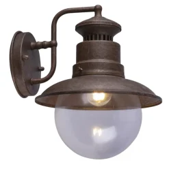 Best Globo Lighting Stella utelampa Rost