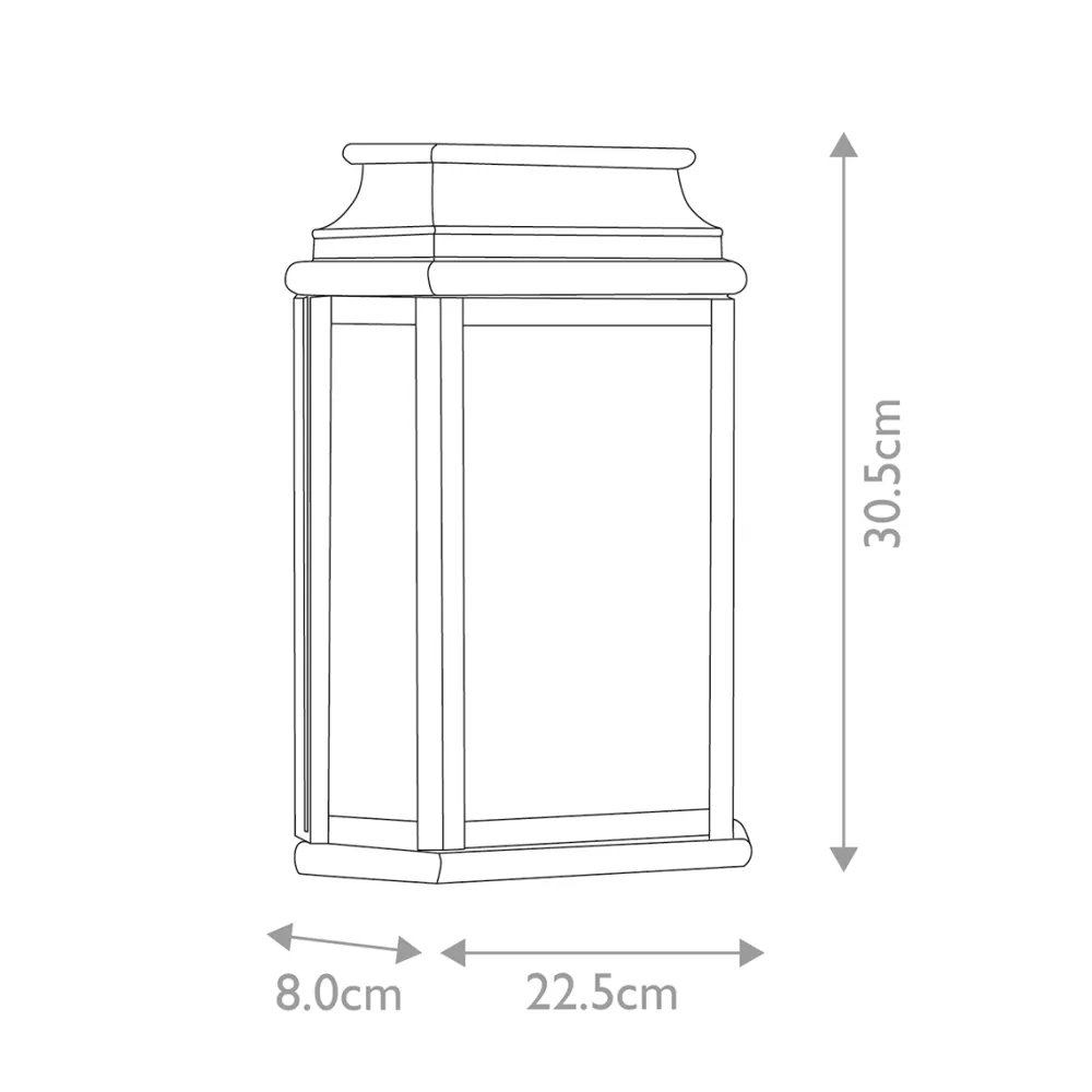 Online Elstead Lighting St Martins 30cm utelampa