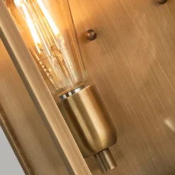 Best Elstead Lighting St Martins 42cm utelampa Antikmässing