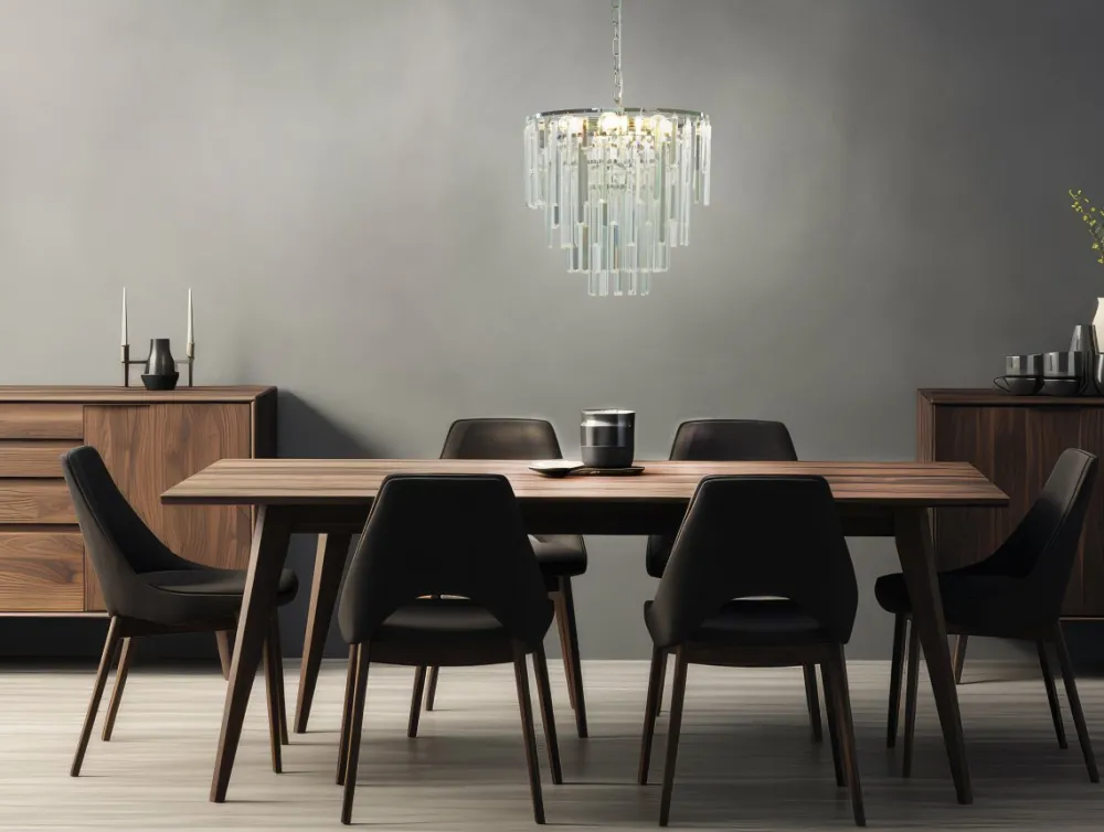 Aneta Lighting Strati Ø45 kristall Krom