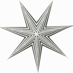 Clearance Star Trading Stripe Ø60