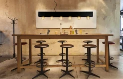 Clearance Lucide Surtus 134cm taklampa Svart