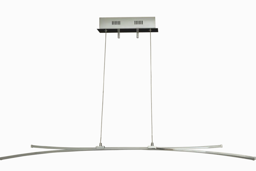 Aneta Lighting Svala 114cm taklampa Krom