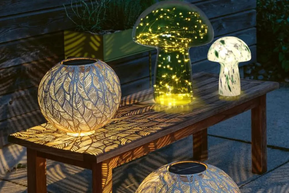 New Pixie Design Svamp 35cm bordslampa