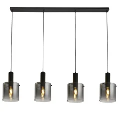 Discount Searchlight Sweden 142cm taklampa Svart