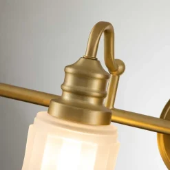 Clearance Elstead Lighting Swell 82cm badrumslampa Borstad mässing