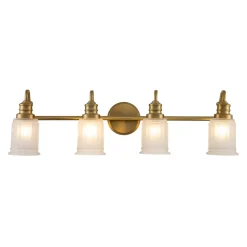 Clearance Elstead Lighting Swell 82cm badrumslampa Borstad mässing