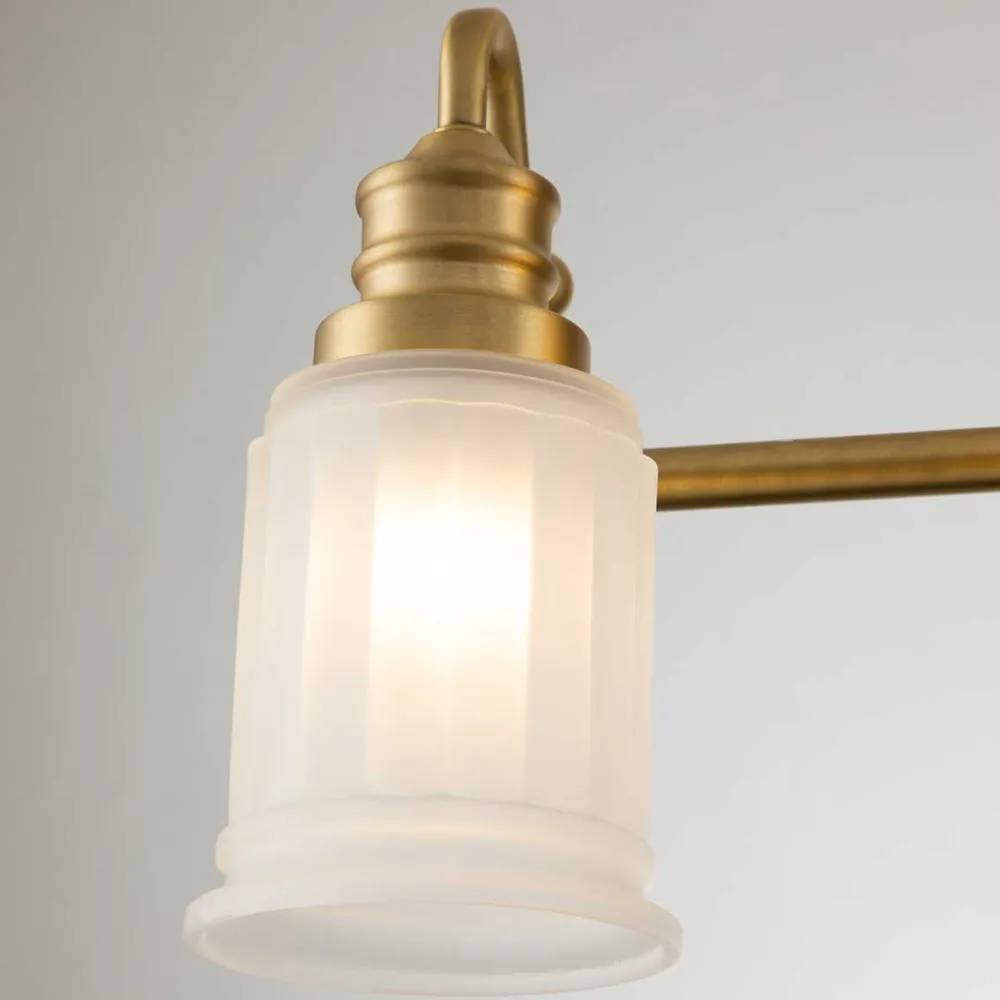Clearance Elstead Lighting Swell 82cm badrumslampa Borstad mässing