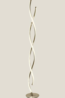 Online Aneta Lighting Swirl golvlampa Stål
