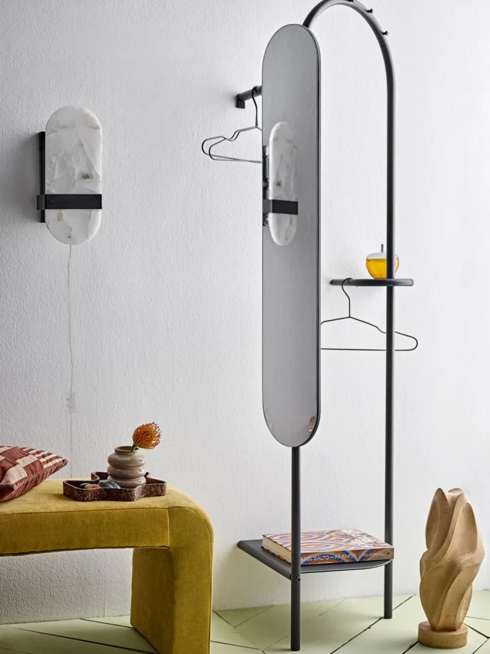 Sale Bloomingville Taco 38cm vägglampa Vit