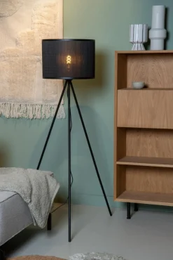 New Lucide Tagalog golvlampa Svart