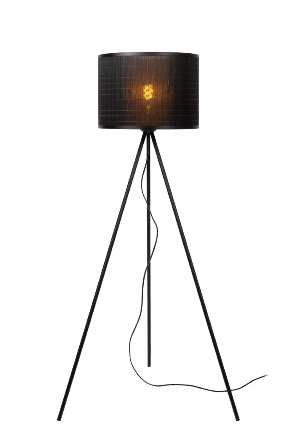 New Lucide Tagalog golvlampa Svart