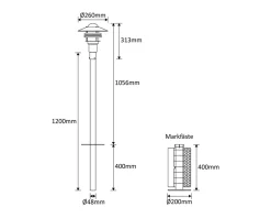 Online Westal Tellus 145cm pollare