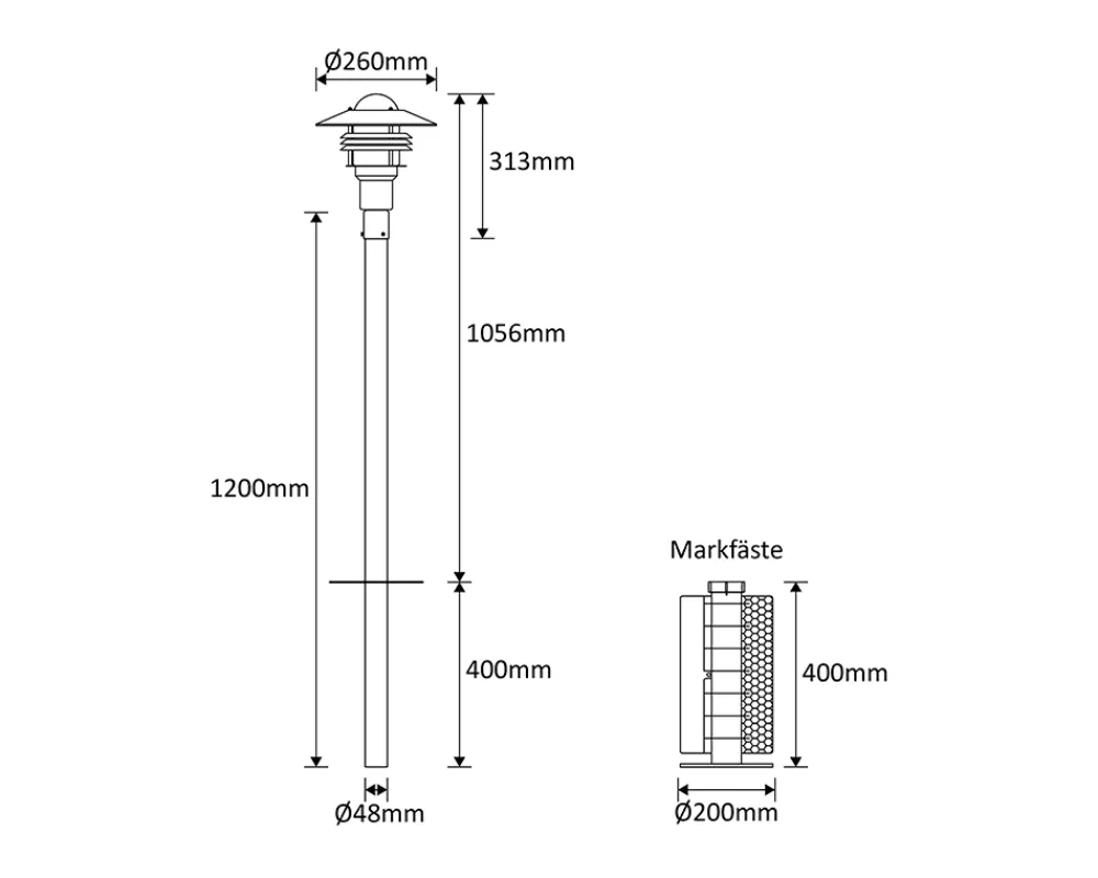 Outlet Westal Tellus 145cm pollare