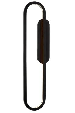 Online Lucide Thelma 60cm vägglampa Svart