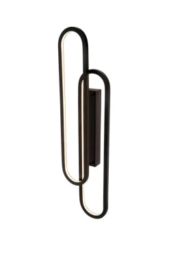 Sale Lucide Thelma 75cm vägglampa Svart