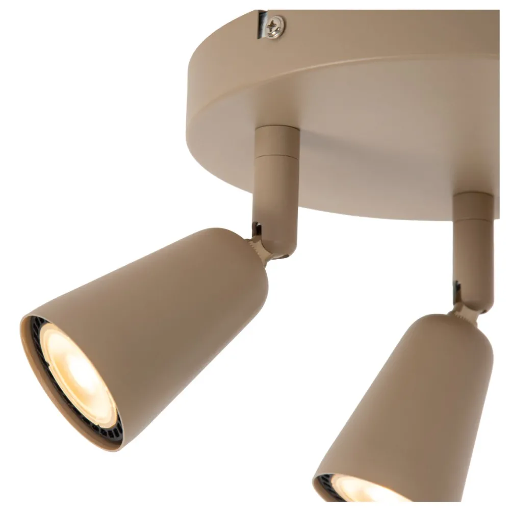 Hot Lucide Tiana 3 spotlight Beige