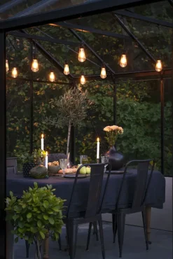 Sale Konstsmide Tilläggsslinga amber 10m Svart