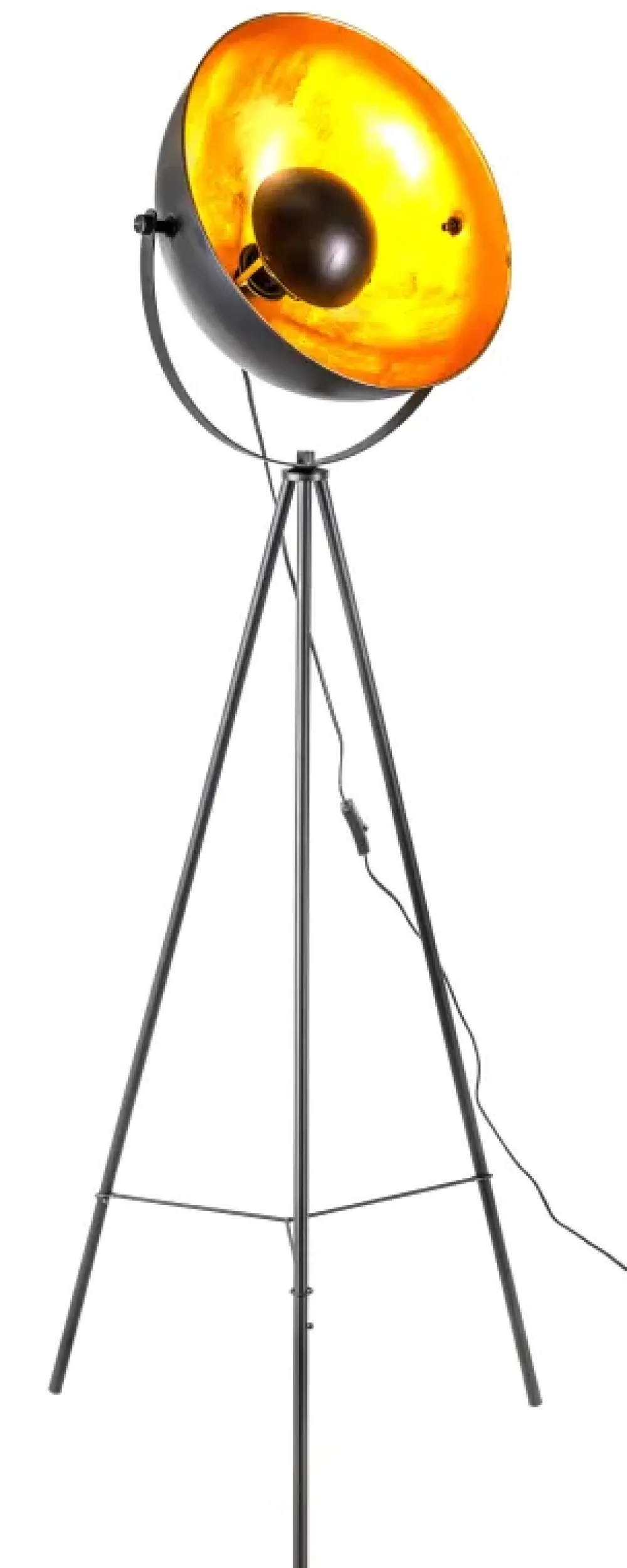 Outlet Globo Lighting Timo golvlampa Svart