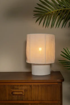Discount Lucide Tissaja 28cm bordslampa Vit