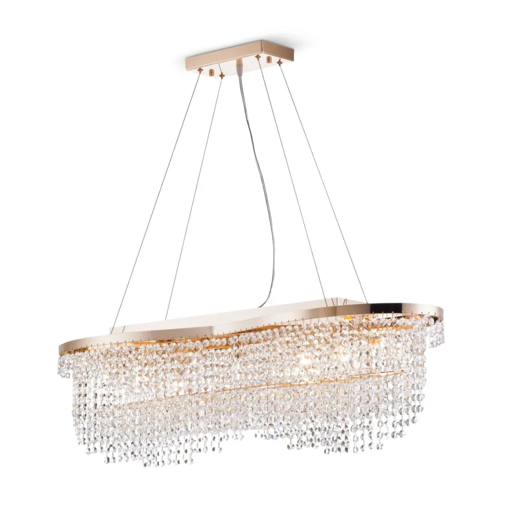 Clearance Maytoni Toils 95cm kristall Guld