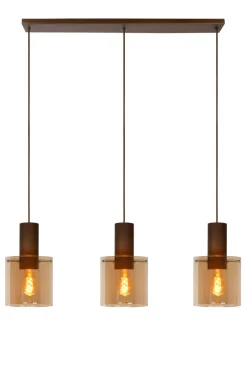 Hot Lucide Toledo 100cm taklampa Amber