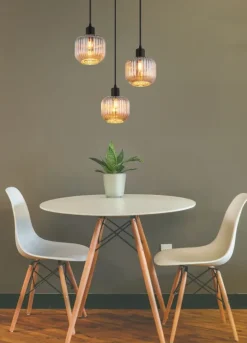 Globo Lighting Tom Ø42 taklampa Rökfärgad