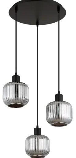 Globo Lighting Tom Ø42 taklampa Rökfärgad