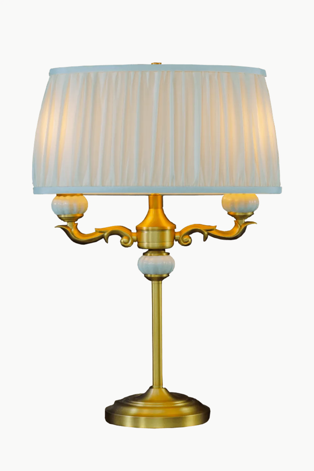 Best Aneta Lighting Toulouse 55cm bordslampa Guld