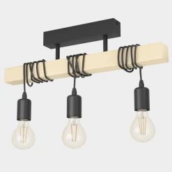 Discount Eglo Townshend 55cm plafond Trä