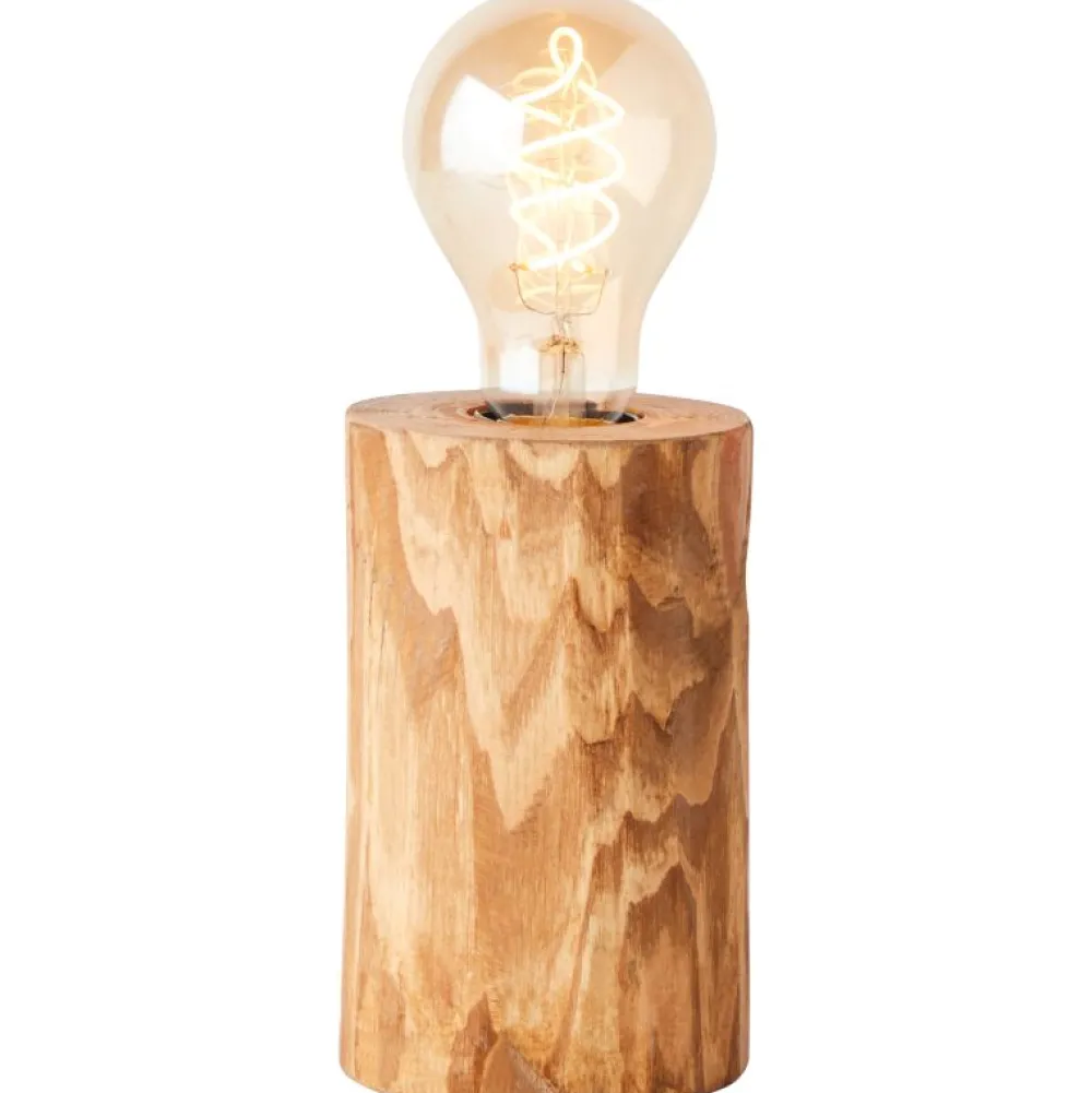 Brilliant Trabo 15cm bordslampa Trä