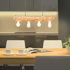Brilliant Trabo 70cm taklampa Trä