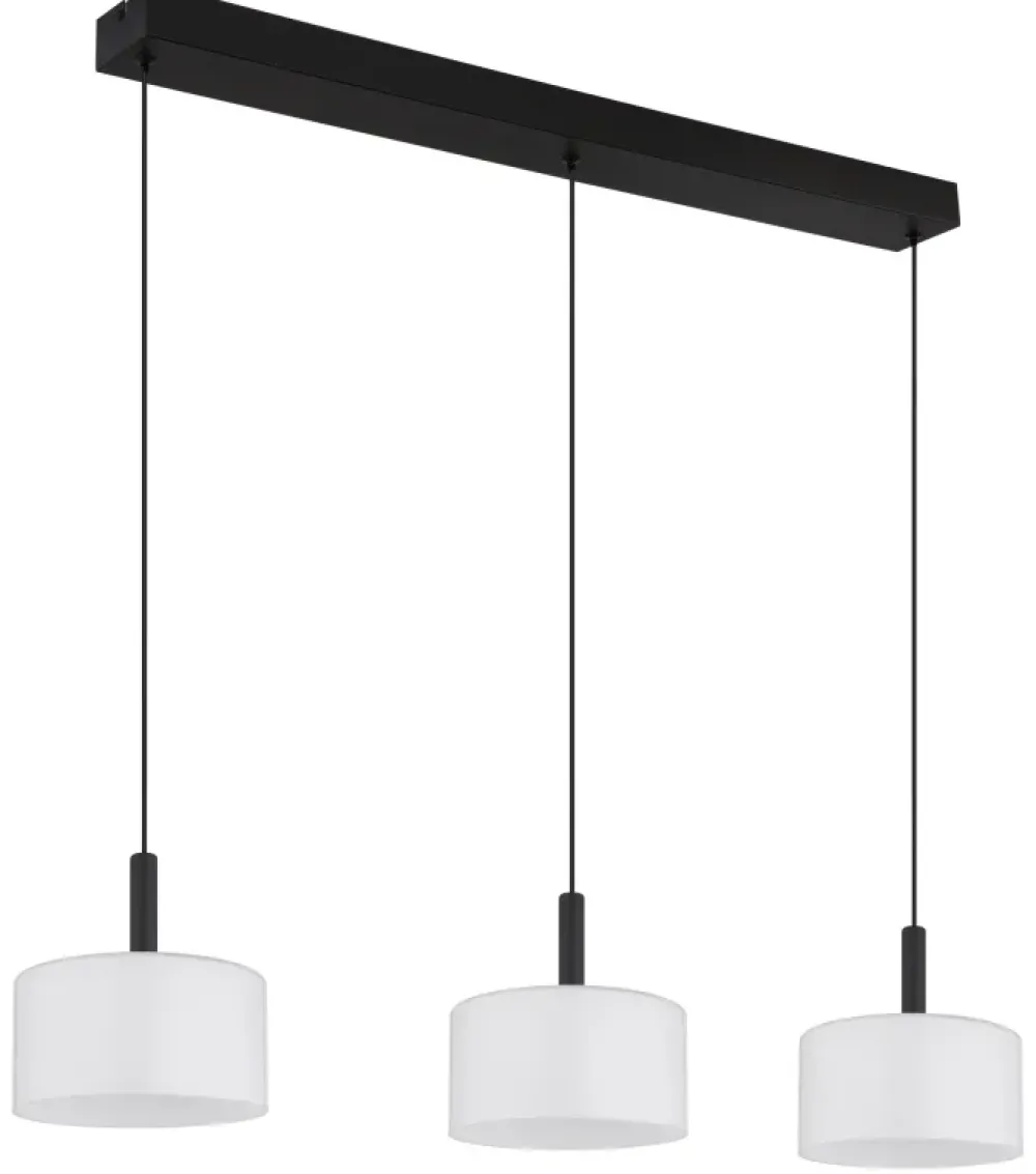 Clearance Globo Lighting Trenton 96cm taklampa Vit