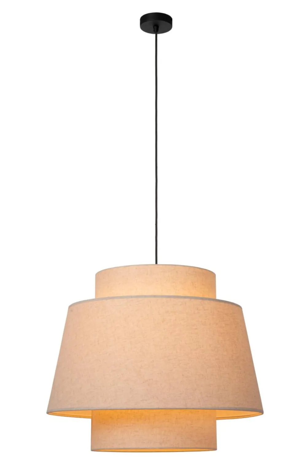 New Lucide Tribute Ø60 taklampa Creme