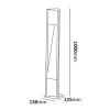 Westal Trius 100cm pollare