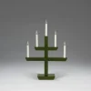 Clearance Konstsmide Träljusstake 5ljus