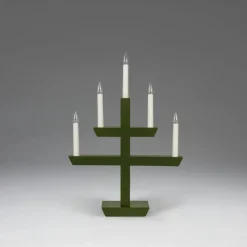 Clearance Konstsmide Träljusstake 5ljus