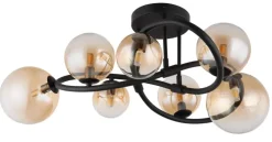 Clearance Globo Lighting Tuberius Ø62 plafond Amber