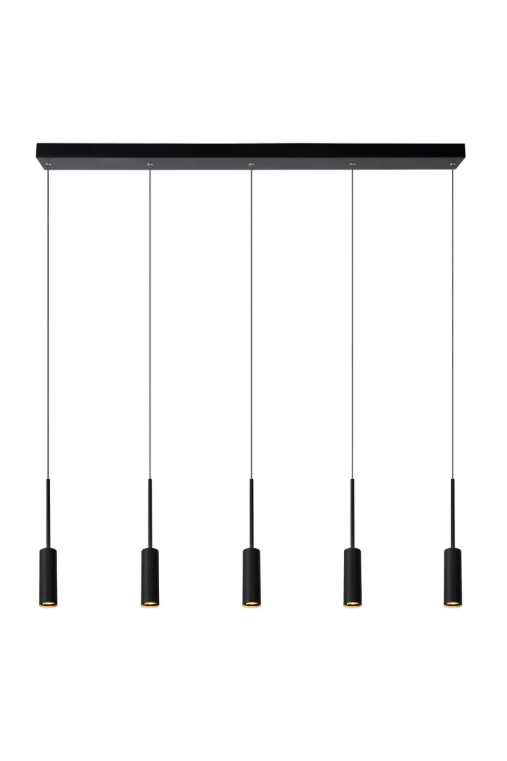Sale Lucide Tubule 100cm taklampa Svart