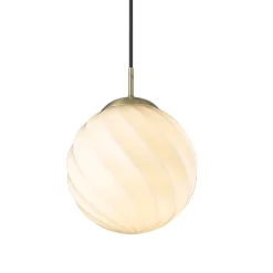 Best Halo Design Twist Ø25 taklampa Antikmässing