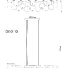 Discount Globo Lighting Udo 120cm taklampa