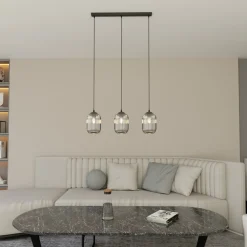 New Emibig Lighting Verdi 60cm taklampa Rökfärgad