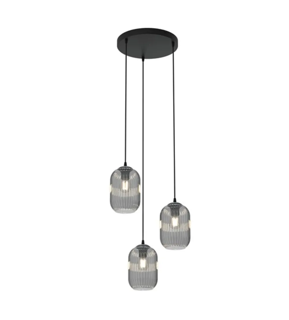 Discount Emibig Lighting Verdi Ø30 taklampa Rökfärgad