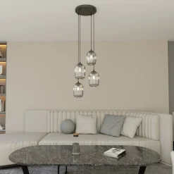 Outlet Emibig Lighting Verdi Ø30 taklampa Rökfärgad