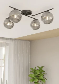 Sale Emibig Lighting Vespa 72cm plafond Rökfärgad
