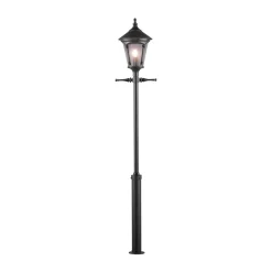 Best Konstsmide Virgo 255cm stolpe Svart