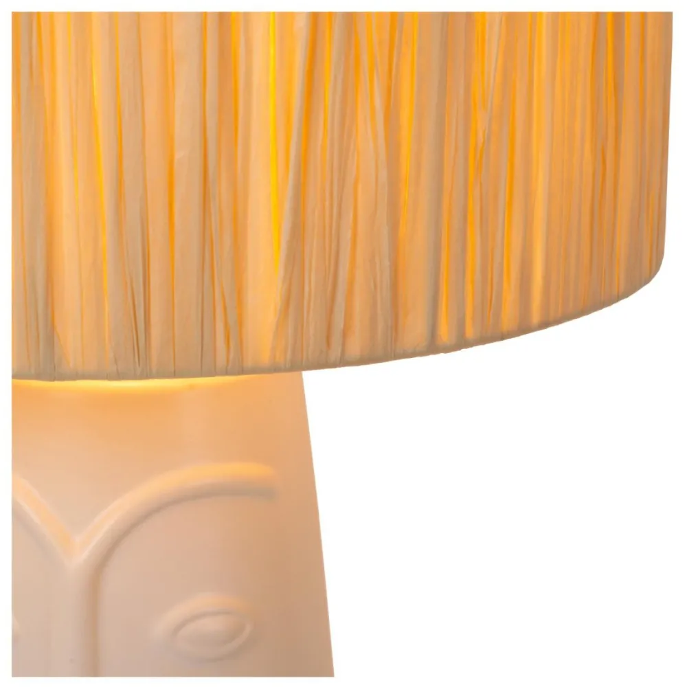 Outlet Lucide Viso 56cm bordslampa Vit