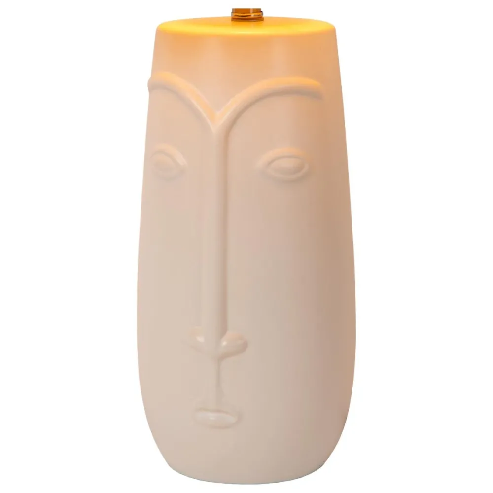 Outlet Lucide Viso 56cm bordslampa Vit